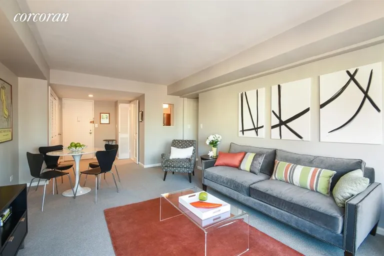 New York City Real Estate | View 101 West 12th Street, 19F | Living Room | View 5