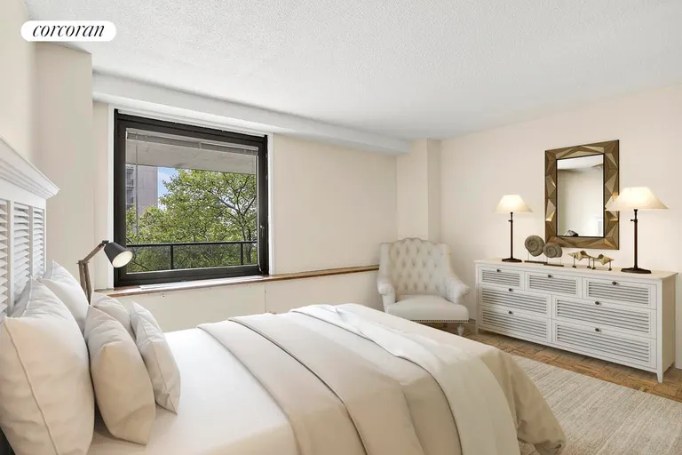 New York City Real Estate | View 531 Main Street, 727 | 2nd Bedroom | View 3