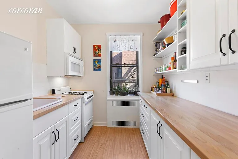 New York City Real Estate | View 125 Ocean Avenue, 6E | Spacious Separate Kitchen  | View 3
