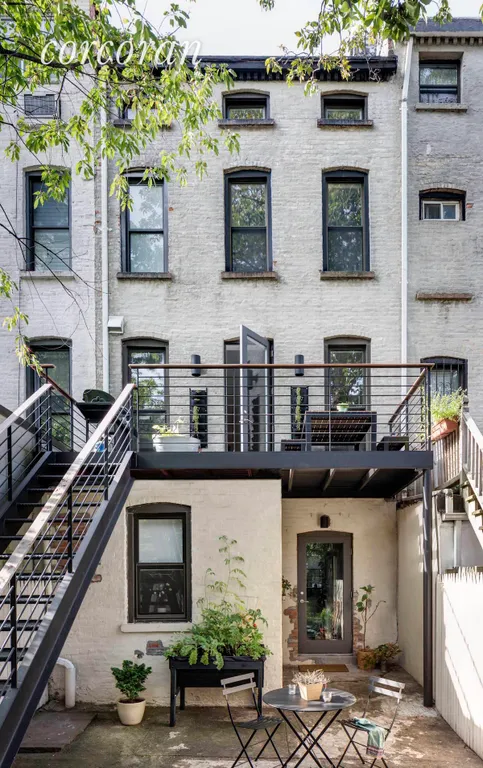 New York City Real Estate | View 425 10th Street | Easy to maintain garden and terrace with grill | View 20