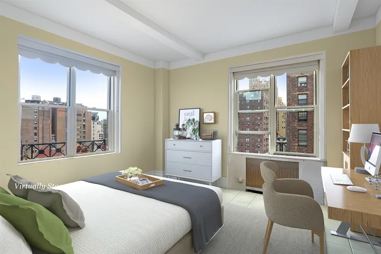 New York City Real Estate | View 333 West End Avenue, 10B | Sun-flooded corner second bedroom with open views | View 8