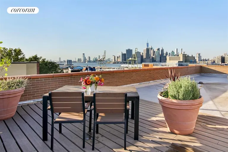 New York City Real Estate | View 156 Sackett Street, 6C | Roof Deck | View 6