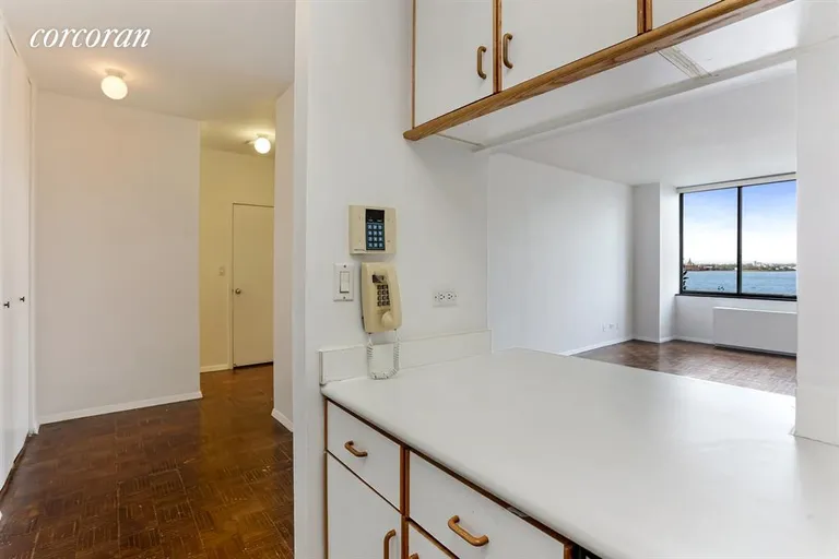New York City Real Estate | View 380 Rector Place, 3P | Kitchen | View 3