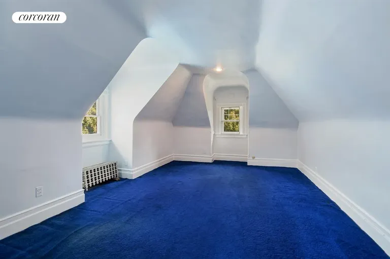 New York City Real Estate | View 1323 Ditmas Avenue | 3rd Fl. Bedroom, The Blue Room | View 14
