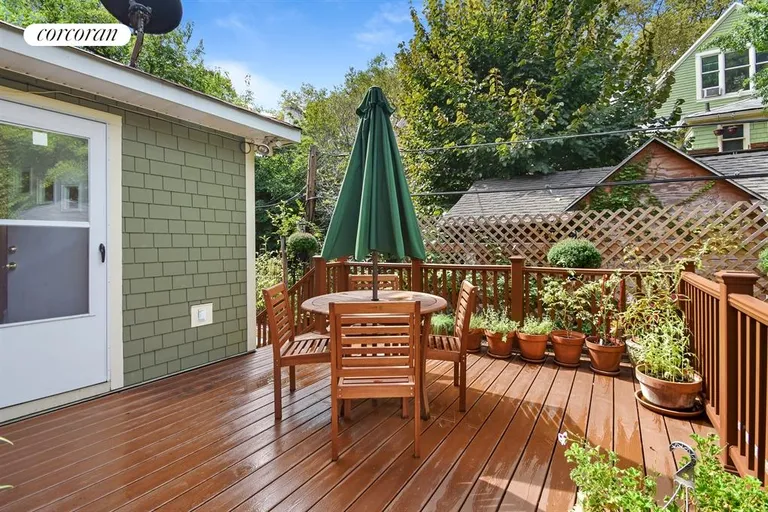 New York City Real Estate | View 1323 Ditmas Avenue | Lovely Deck for Outdoor Enjoyment | View 16