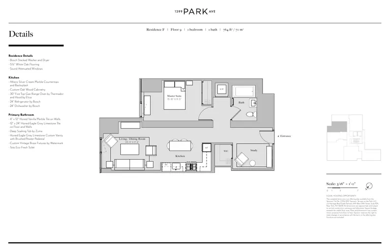 1399 Park Avenue, 9F | floorplan | View 5