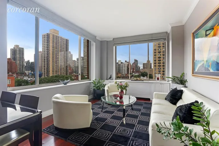 New York City Real Estate | View 350 East 82Nd Street, 10A | Living Room | View 3