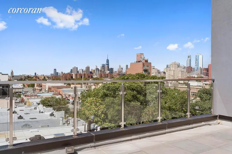 New York City Real Estate | View 701 Union Street, Penthouse | Roof Deck with City Views | View 9