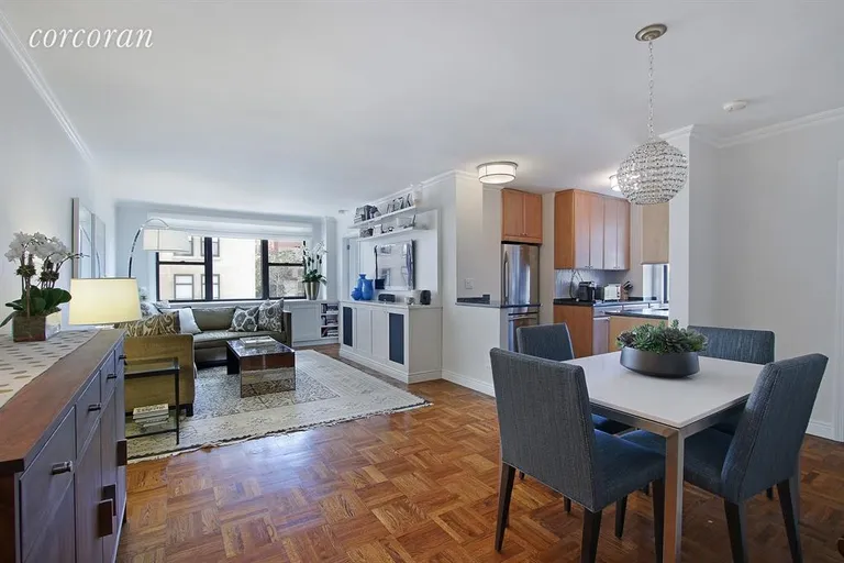 New York City Real Estate | View 105 West 13th Street, 4C | Living Room / Dining Room | View 2
