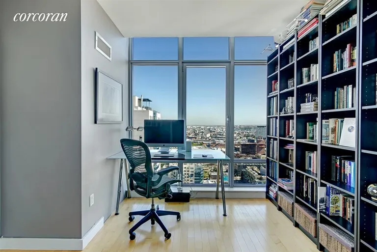 New York City Real Estate | View 1 NORTHSIDE PIERS, PH3 | Home Office or 3rd Bedroom | View 10