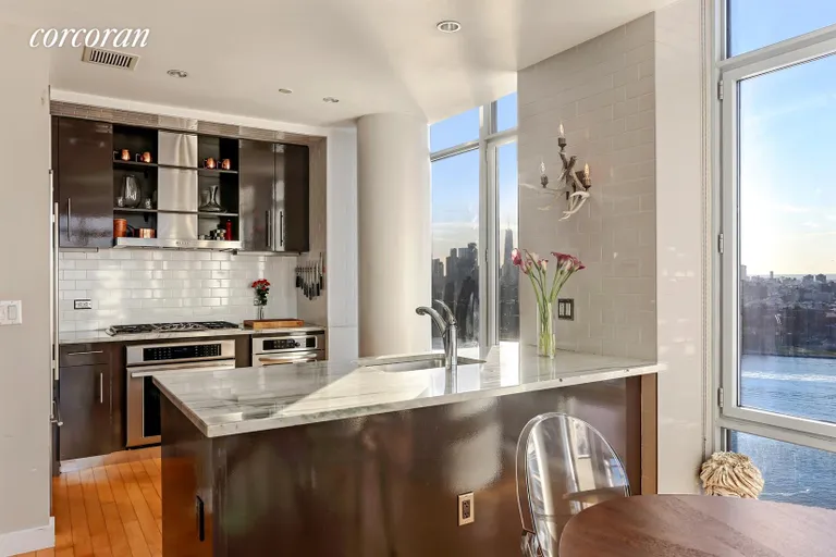 New York City Real Estate | View 1 NORTHSIDE PIERS, PH3 | Kitchen | View 2