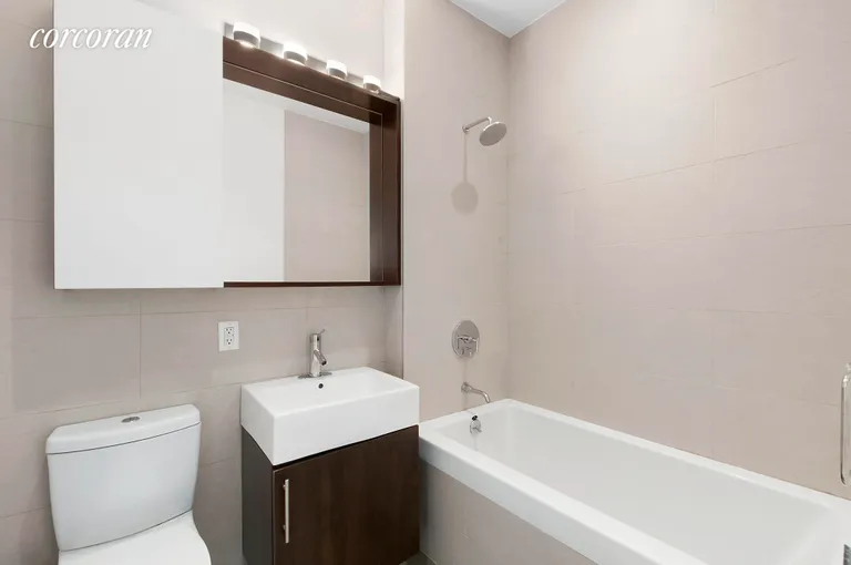 New York City Real Estate | View 111 Monroe Street, 4B | Bathroom | View 5