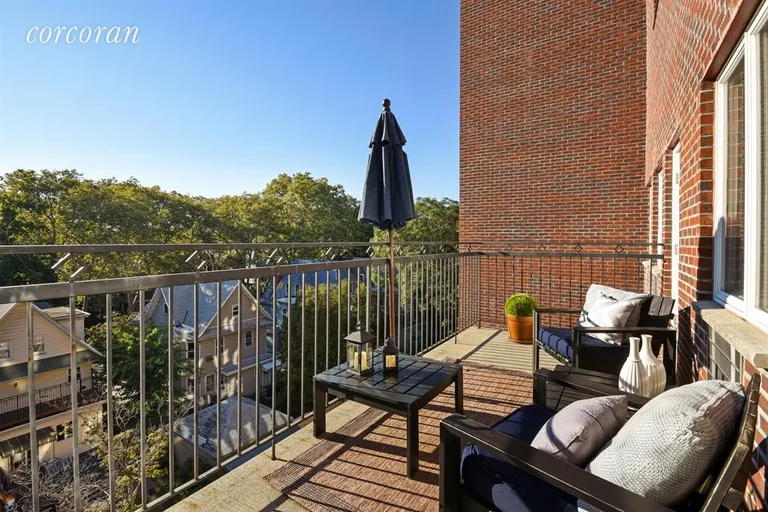 New York City Real Estate | View 1138 Ocean Avenue, 6I | Terrace | View 5