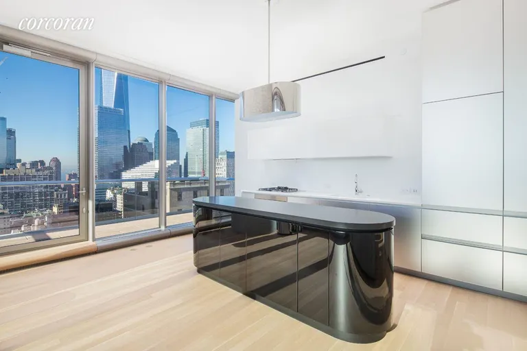 New York City Real Estate | View 56 Leonard Street, 25B EAST | Stunning kitchen designed by Herzog and de Meuron | View 4