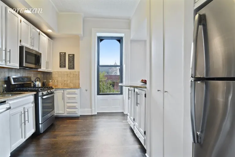New York City Real Estate | View 144 Garfield Place, 4L | Kitchen with GE Profile Appliances | View 5