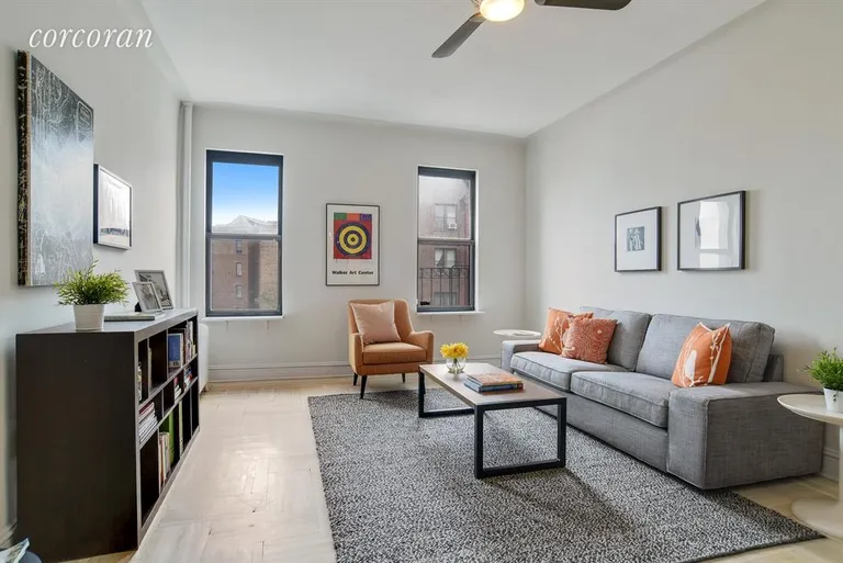 New York City Real Estate | View 175 Eastern Parkway, 4A | Living Room | View 2