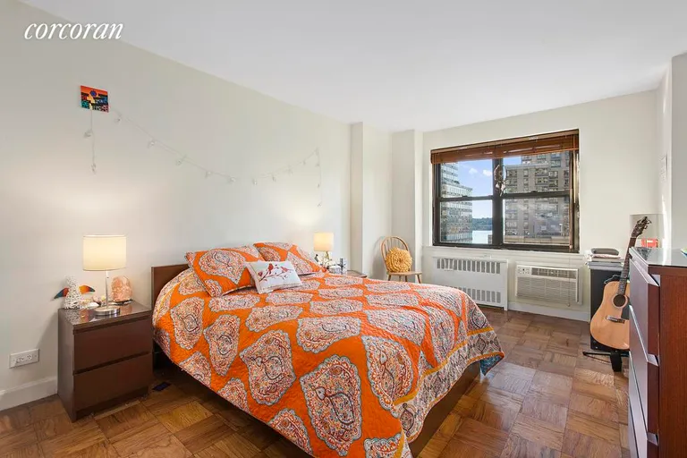 New York City Real Estate | View 165 West End Avenue, 8R | Second bedroom | View 4