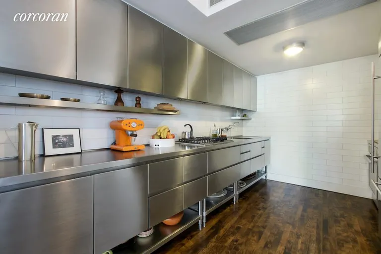 New York City Real Estate | View 130 Beekman Street, 5A | Stainless steel kitchen | View 3