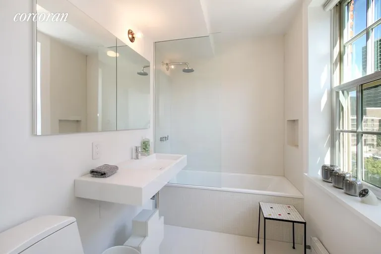 New York City Real Estate | View 130 Beekman Street, 5A | En-suite master bathroom | View 7