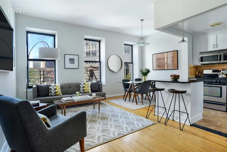 New York City Real Estate | View 560 State Street, 1B | Living Room | View 10