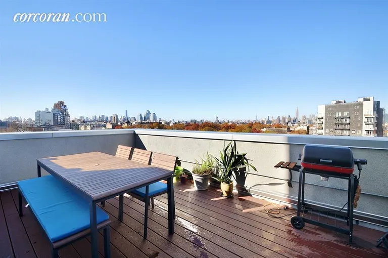 New York City Real Estate | View 460 Manhattan Avenue, 6A | Terrace | View 5
