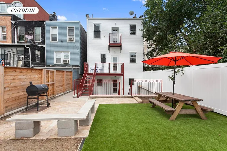 New York City Real Estate | View 69 Maujer Street, 2 FL | Easy access to common garden | View 7