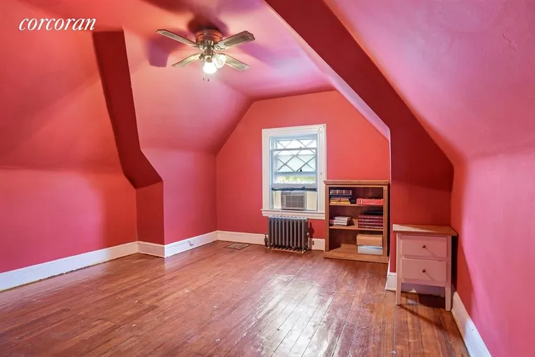 New York City Real Estate | View 401 Marlborough Road | One of the 3 bedrooms on the third floor | View 9