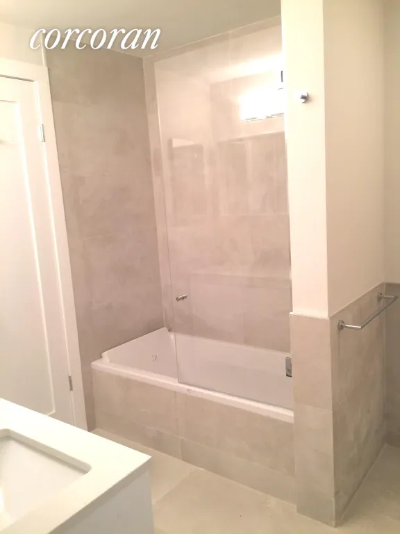 New York City Real Estate | View 255 West 92nd Street, 3A | NEW bathroom with double vanity and soaking tub | View 6