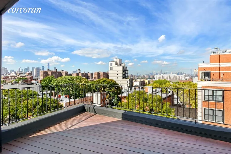 New York City Real Estate | View 364 Myrtle Avenue, 4 | Front Terrace off the Home Office | View 3