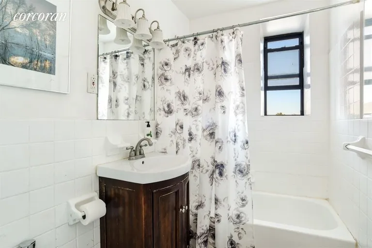 New York City Real Estate | View 202 Seeley Street, 4D | Modern Tiled Bathroom | View 6