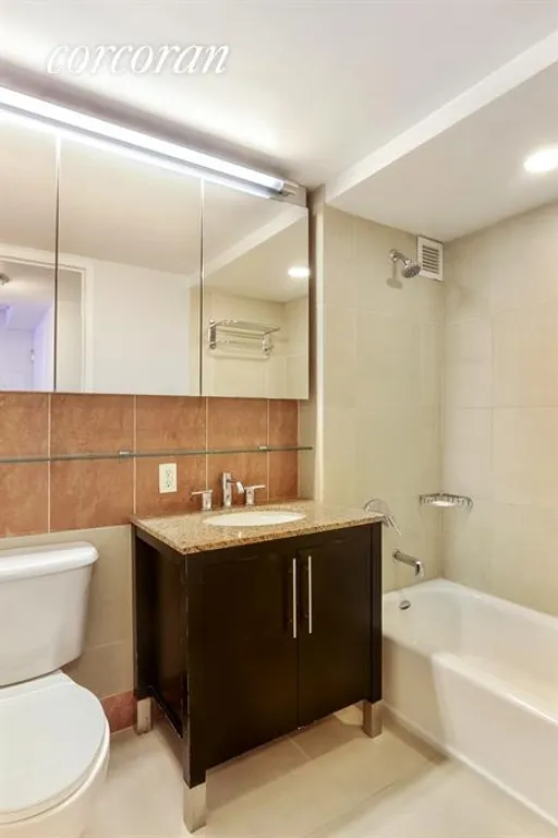 New York City Real Estate | View 555 West 23rd Street, APT. S11C | Bathroom | View 4