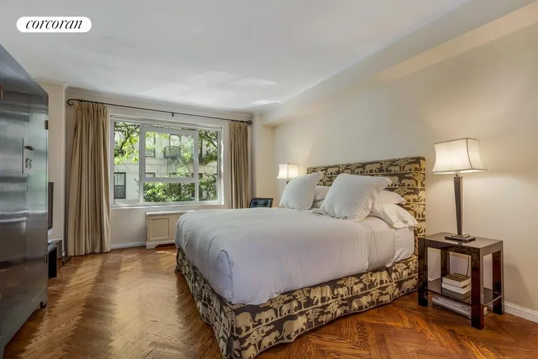 New York City Real Estate | View 15 East 91st Street, 3B | Sunny Master Bedroom with tree-top views | View 9