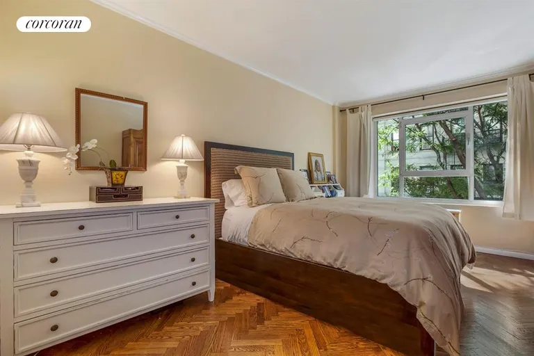 New York City Real Estate | View 15 East 91st Street, 3B | 2nd sunny Bedroom with tree-top views | View 12