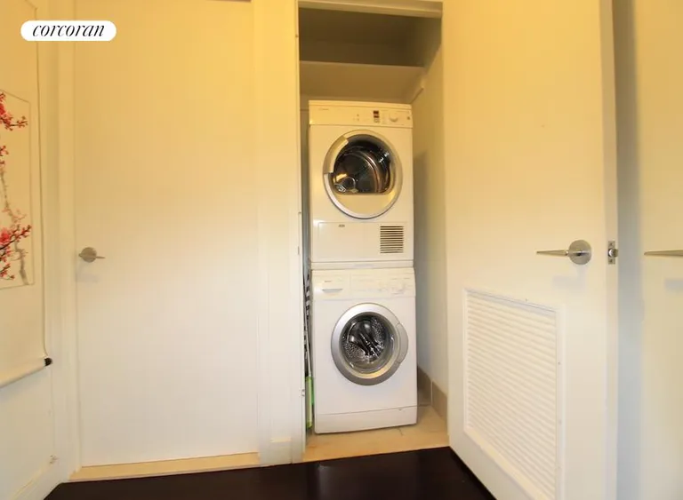 New York City Real Estate | View 306 Gold Street, 24G | Laundry (in unit) | View 10