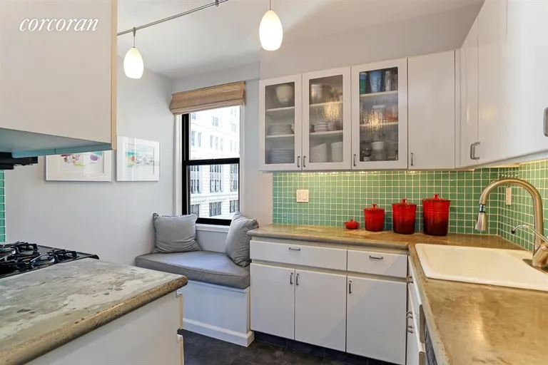 New York City Real Estate | View 145 East 15th Street, 17A | Windowed Kitchen | View 3