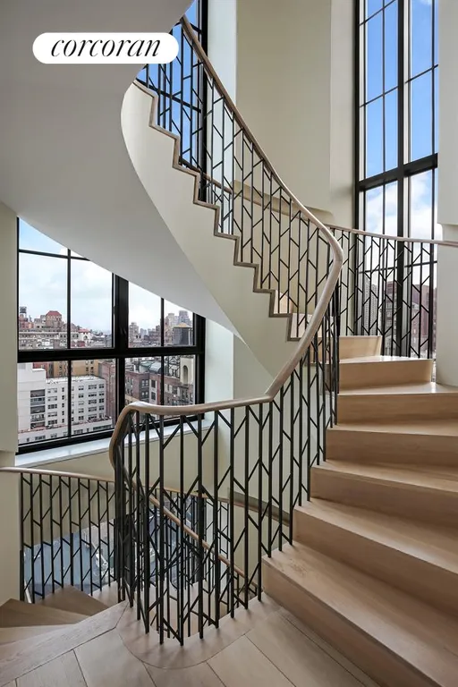 New York City Real Estate | View 60 East 86th Street, PENTHOUSE | Staircase | View 6