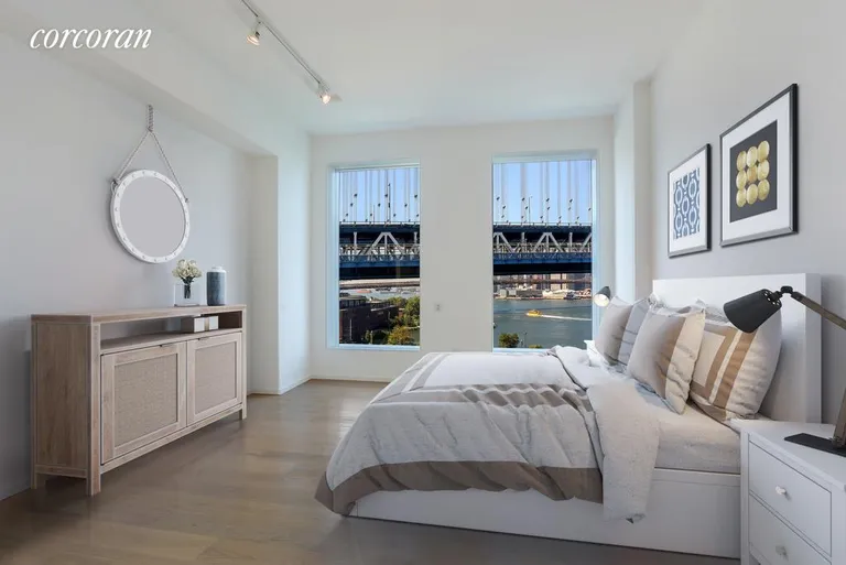 New York City Real Estate | View 1 John Street, 10A | Master Bedroom | View 3