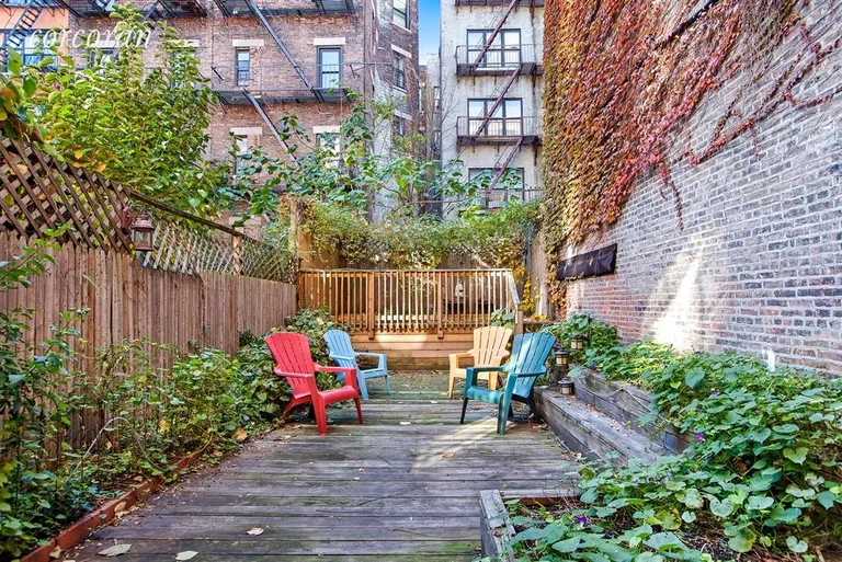 New York City Real Estate | View 266 West 136th Street | Back Yard | View 4