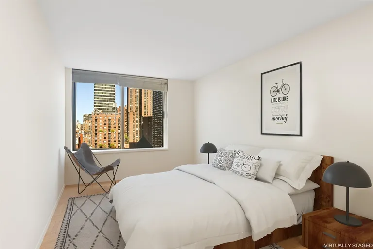 New York City Real Estate | View 170 East 87th Street, W12B | Spacious second bedroom with walk-in closet | View 7