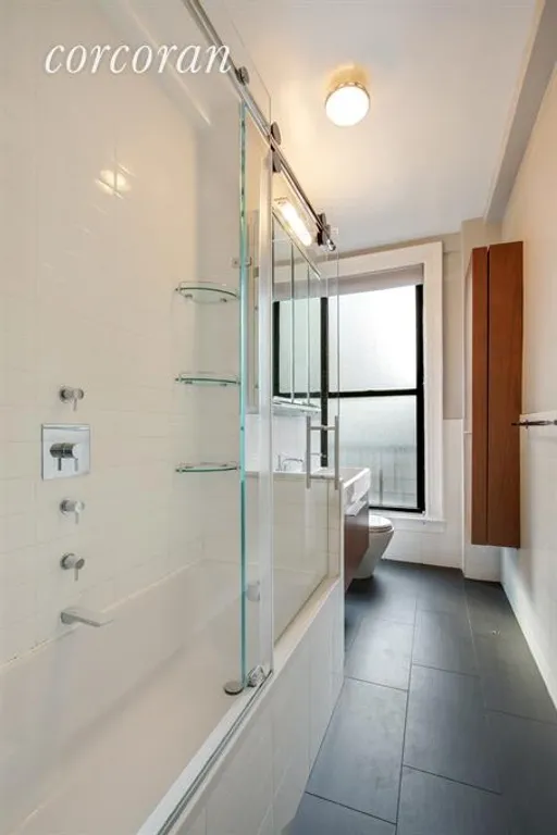 New York City Real Estate | View 255 West 98th Street, 7AD | Master Bathroom | View 8
