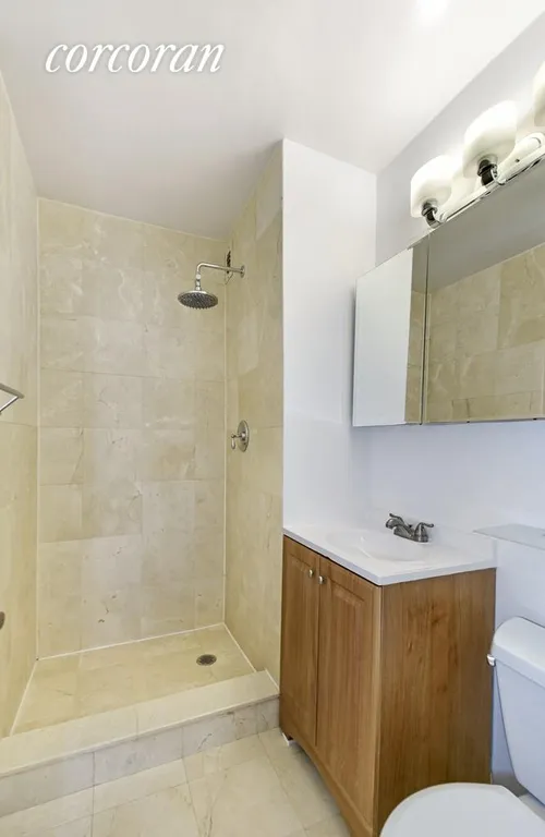 New York City Real Estate | View 1601 Third Avenue, 28H | Master Bathroom with Marble Shower | View 3