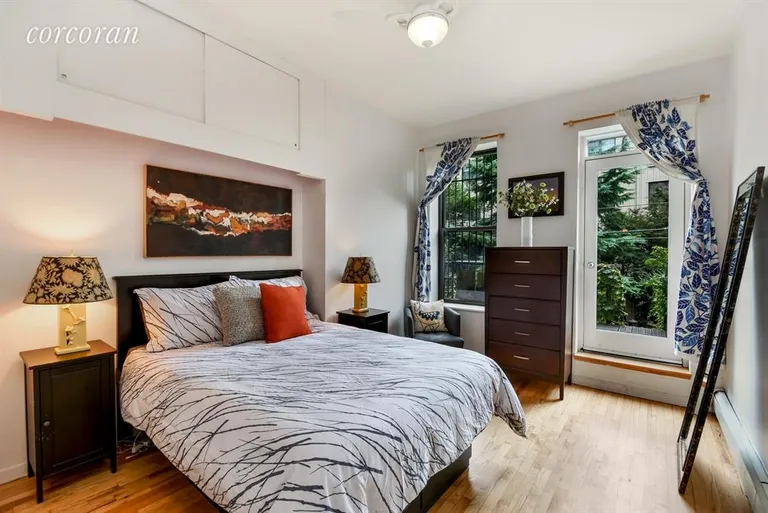New York City Real Estate | View 132 Saint Marks Place, 1R | Master Bedroom | View 3