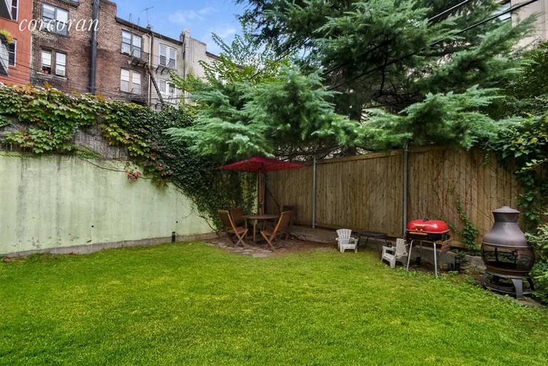 New York City Real Estate | View 132 Saint Marks Place, 1R | Garden | View 7