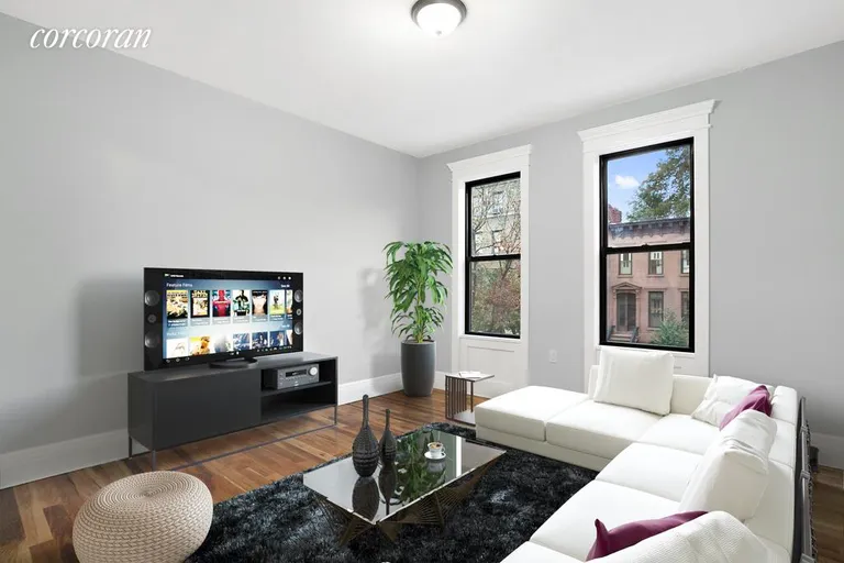New York City Real Estate | View 1391 Dean Street, 2E | 4- Living Room | View 2