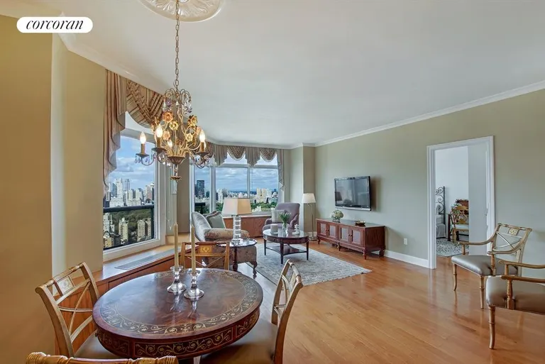 New York City Real Estate | View 188 East 64th Street, 3601 | Living Room / Dining Area | View 3