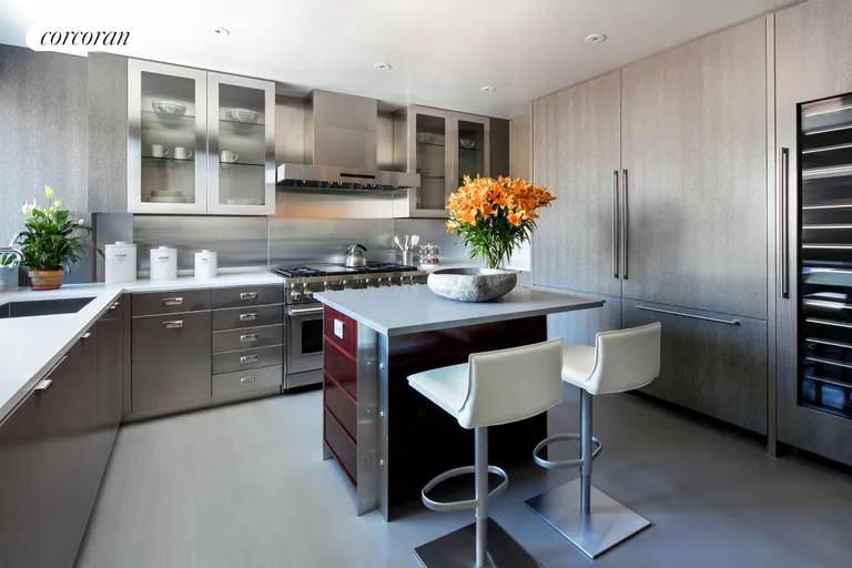 New York City Real Estate | View 200 East 66th Street, PH B2101 | Windowed Eat-In Kitchen  | View 8
