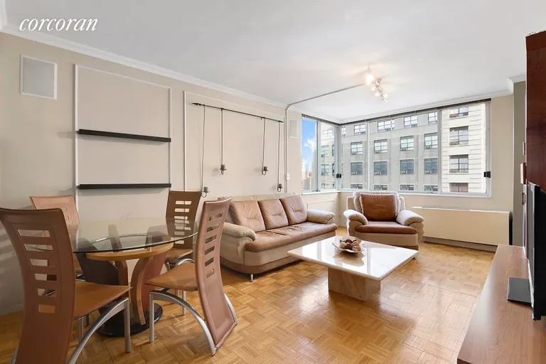 New York City Real Estate | View 350 West 50th Street, 10G | 1 Bed, 1 Bath | View 1