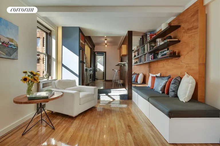 New York City Real Estate | View 200 West 20th Street, 1004 | Kitchen / Living Room | View 3
