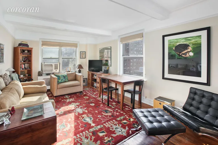 New York City Real Estate | View 304 West 75th Street, 9H | Spacious Living Room with natural light | View 2