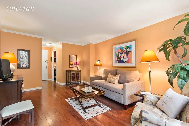 New York City Real Estate | View 225 East 36th Street, 2J | Living Room - reverse view | View 3